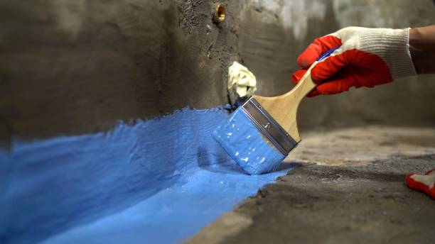 Commercial Emergency Waterproofing project at a Warrington, PA business property by SJ Waterproofing Pros